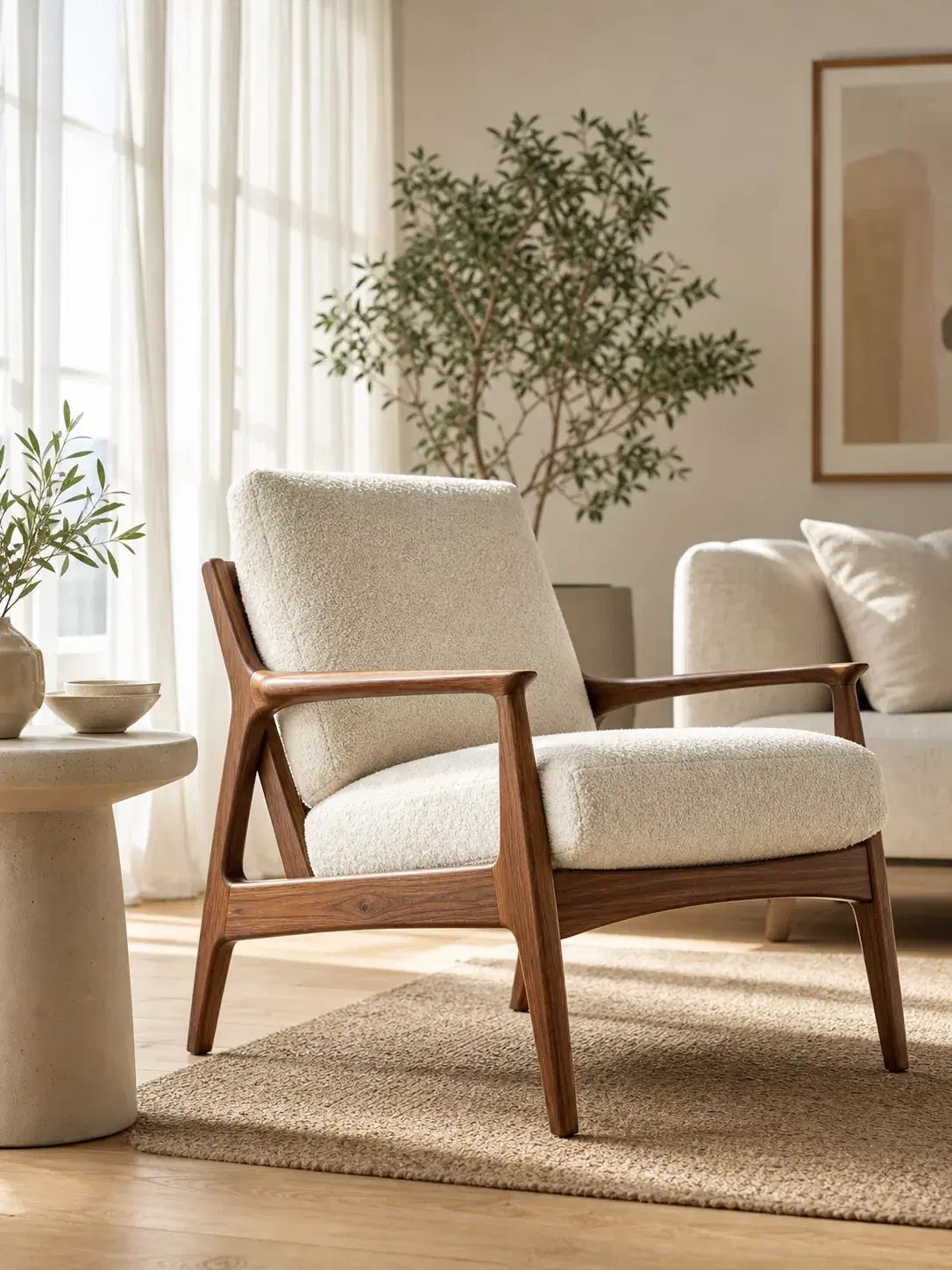 Bright Scandinavian furniture campaign